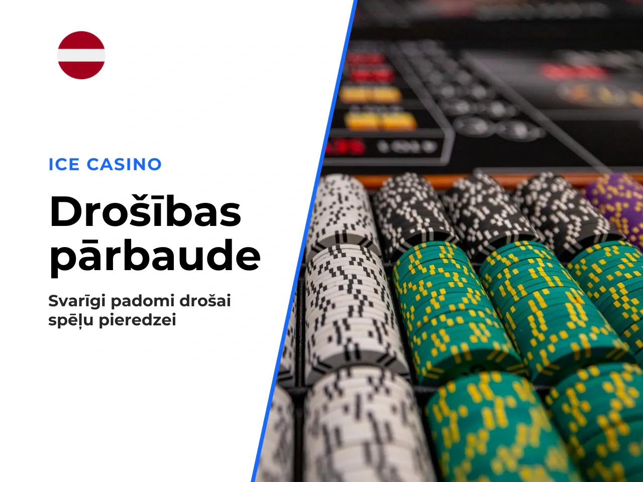 Kopsavilkums ko pārbaudīt pirms pirmās darbības