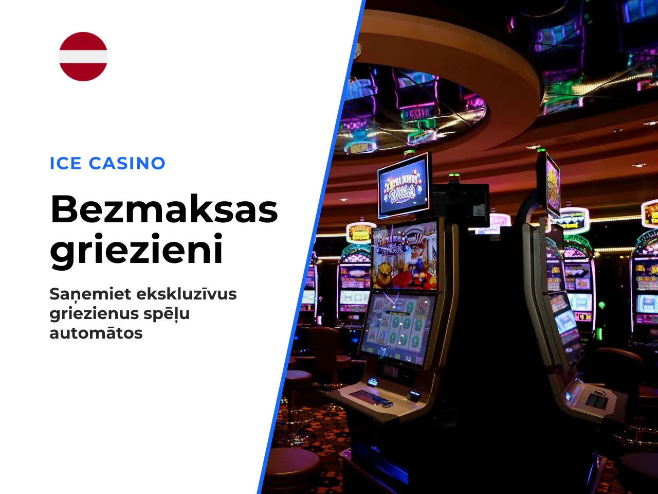 Ice Casino promo code bezmaksas griezieni