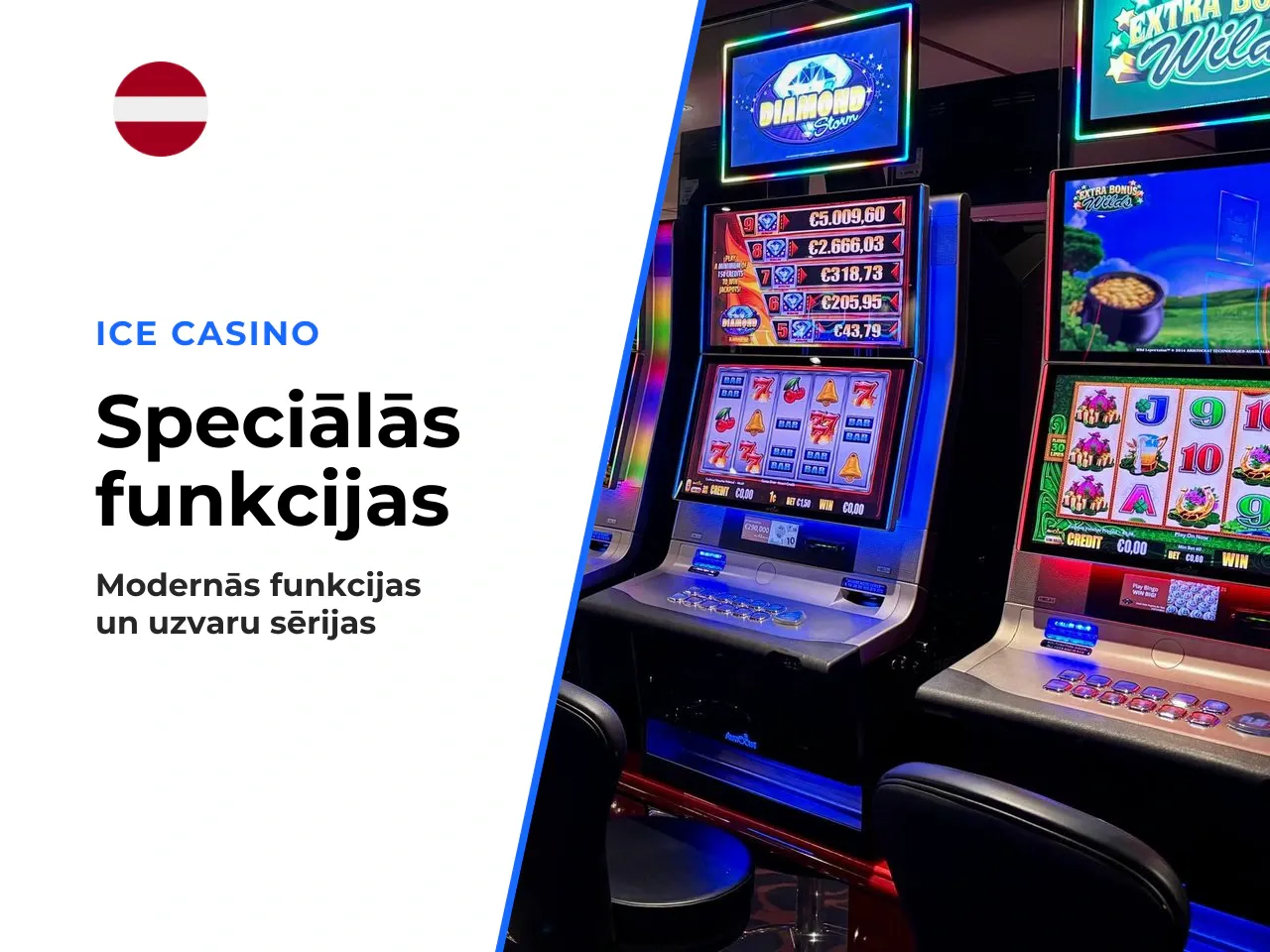 Speciālās funkcijas un sēriju likmes kazino