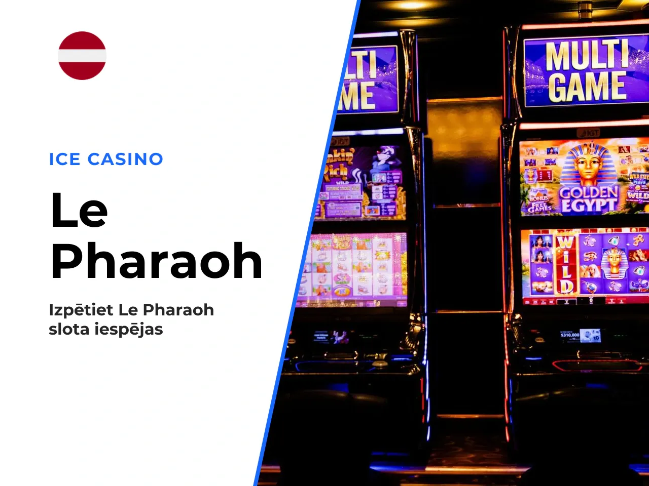 Le Pharaoh slot tēma, izstrādātājs un