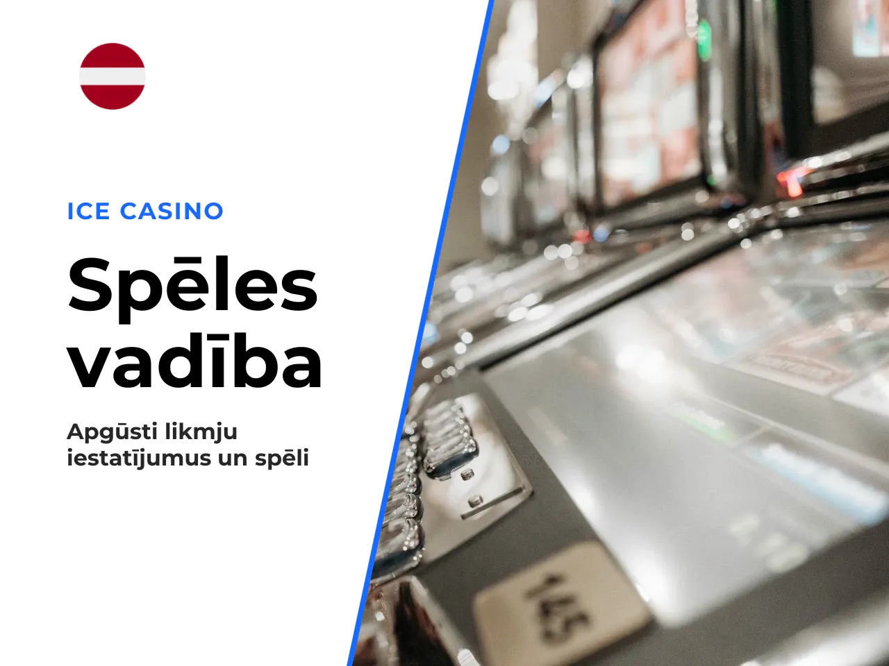 Likmes iestatījumi un raunda palaišana. Vadības