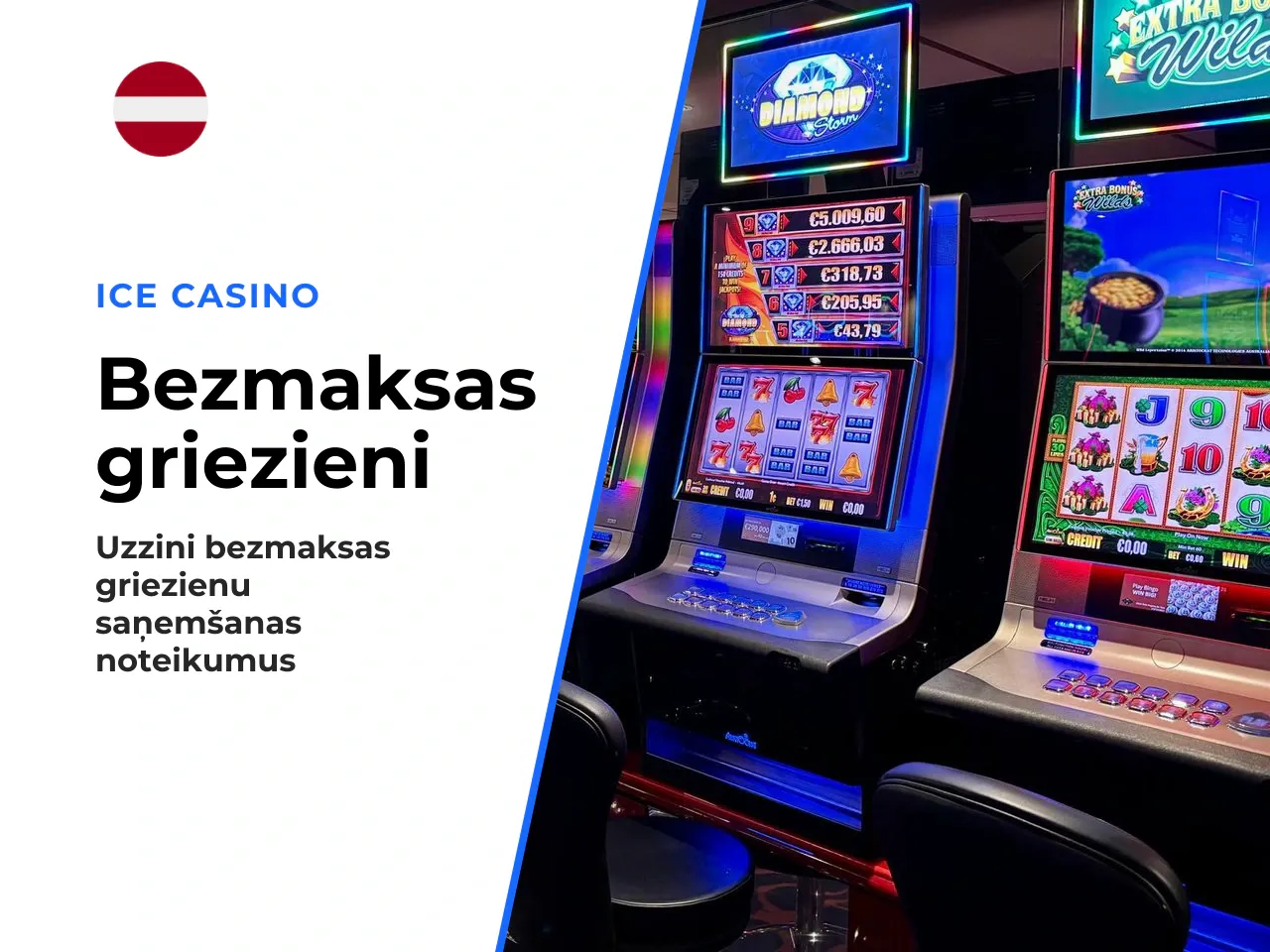 Free Spins saņemšanas nosacījumi. Sākotnējais Free