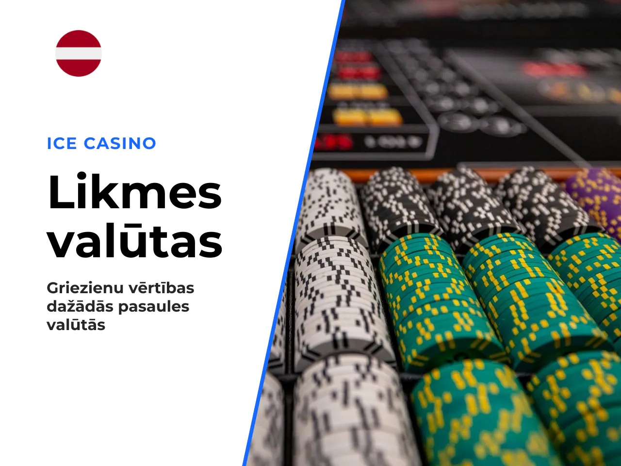 Grieziena vērtība citās valūtās. Ja konts