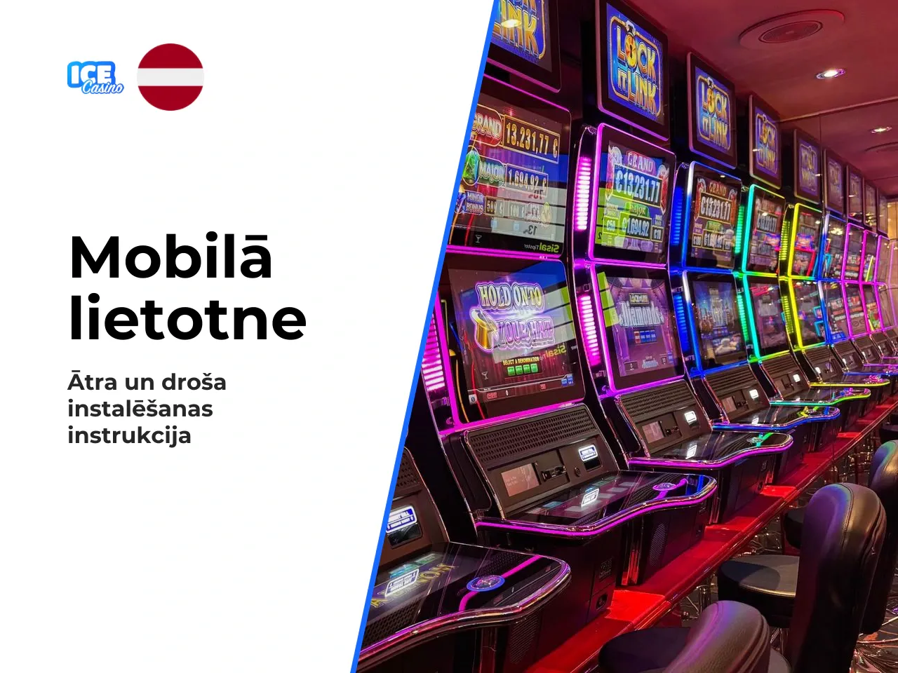 Kā lejupielādēt un uzstādīt Ice Casino