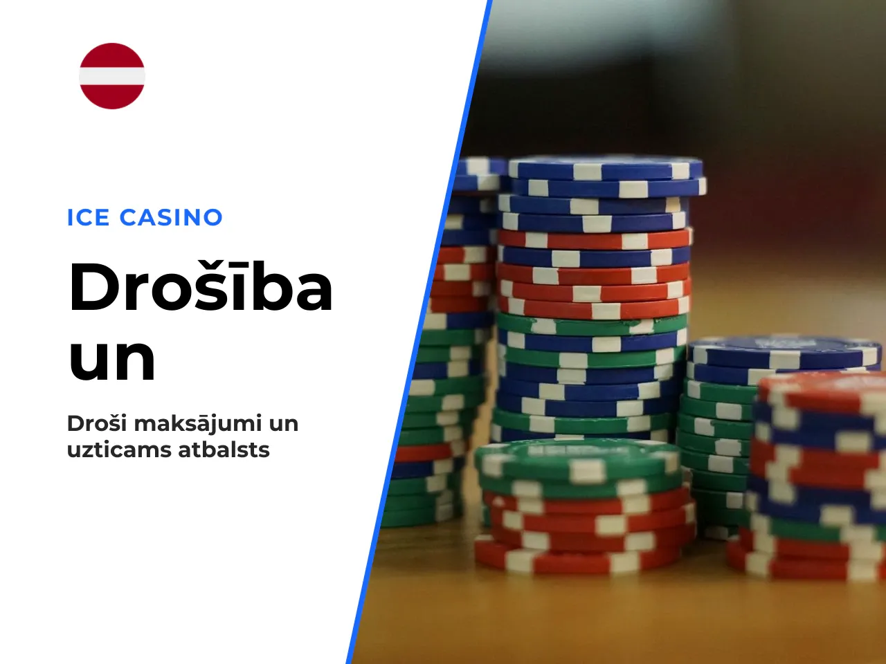 Drošība, maksājumi un klientu atbalsts. Informācija