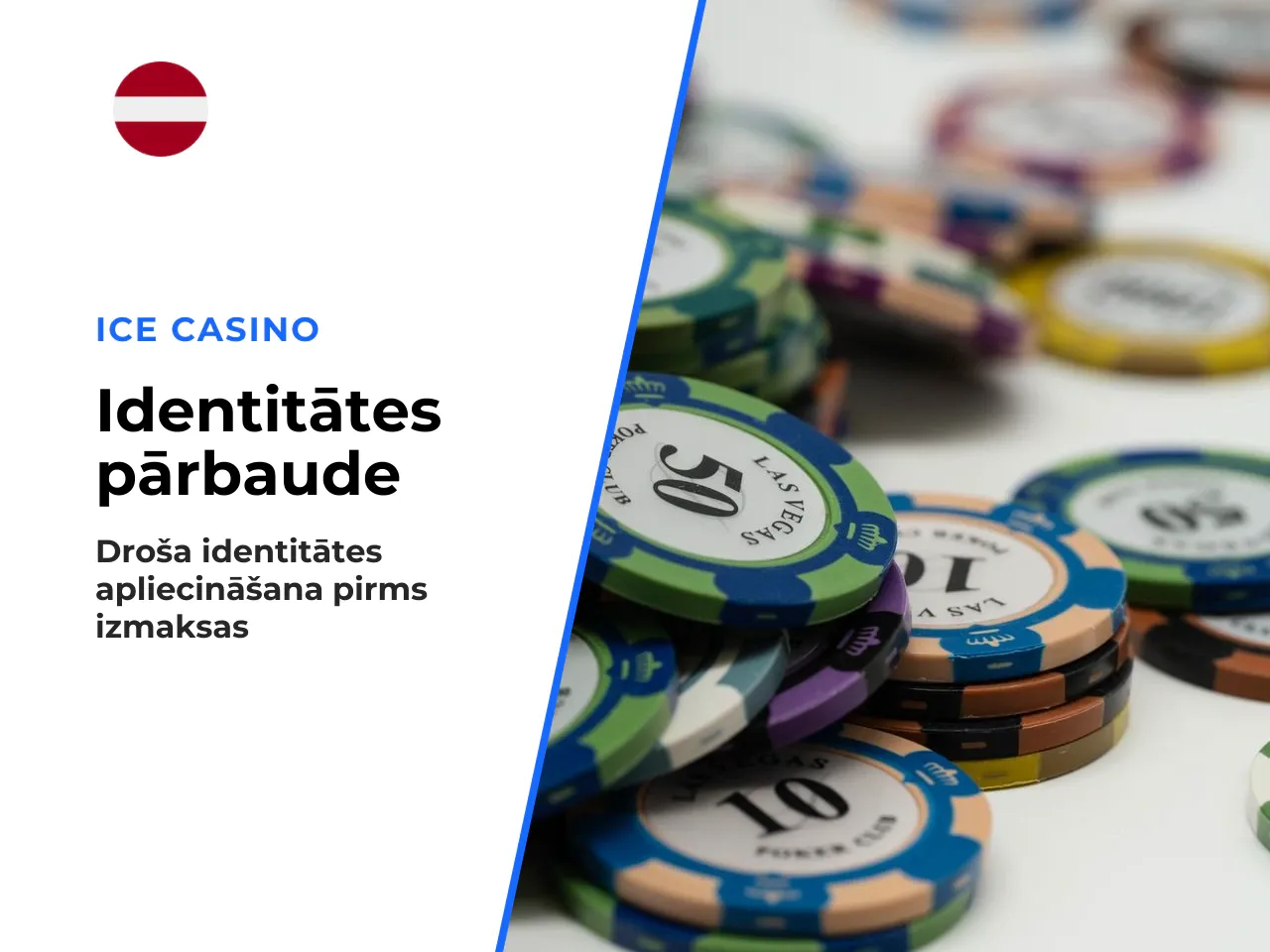 KYC identitātes pārbaude pirms pirmās izmaksas
