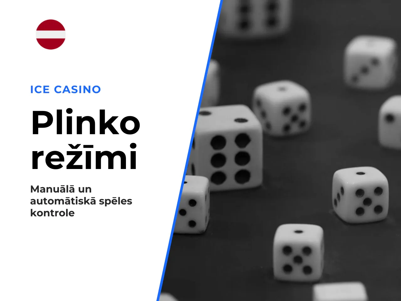 Manuālais un automātiskais Plinko režīms. Manuālajā