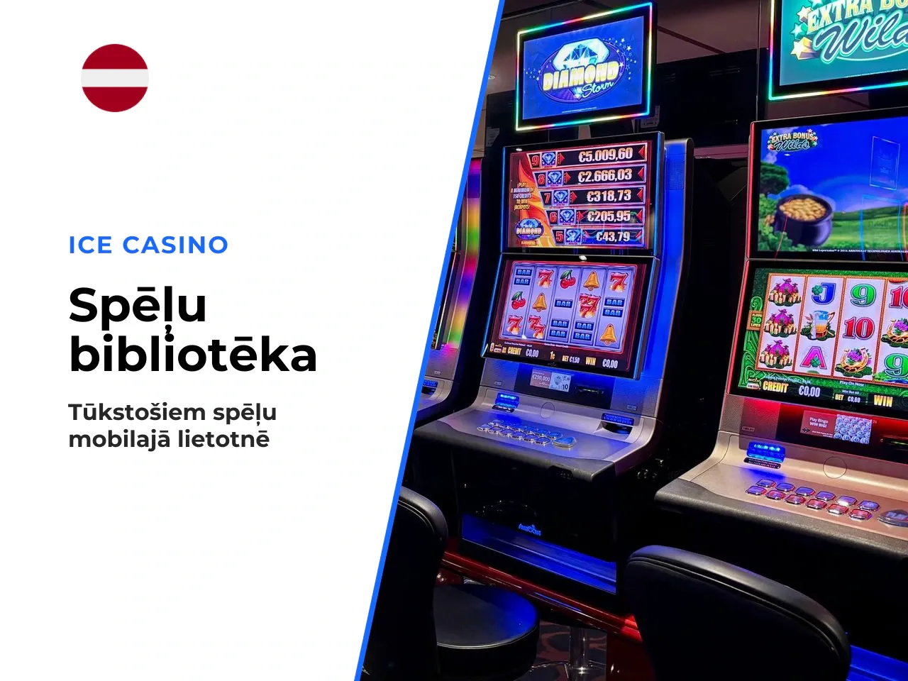 Kādas kazino spēles ir pieejamas lietotnē