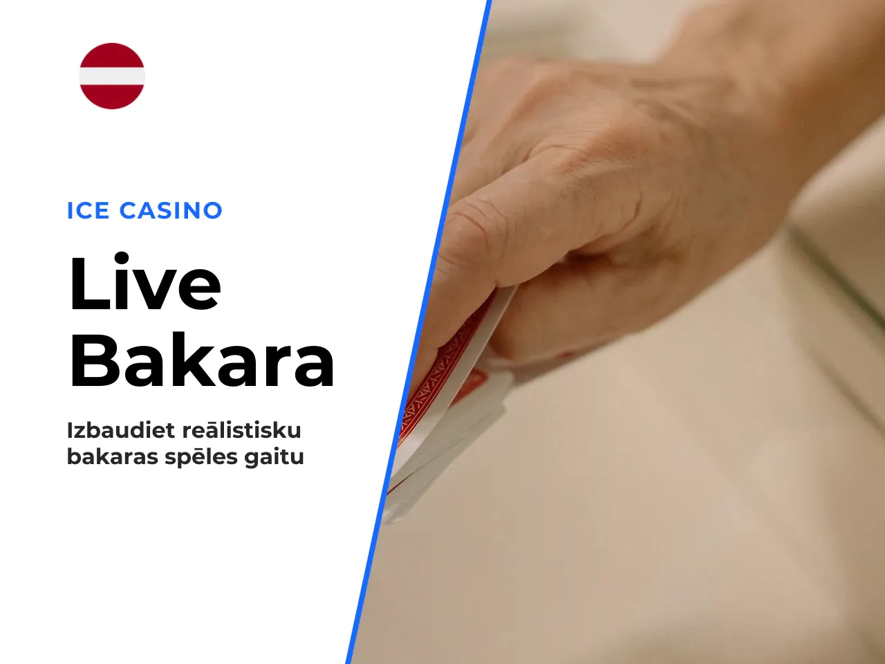 Live casino baccarat priekšrocības. Galvenās live