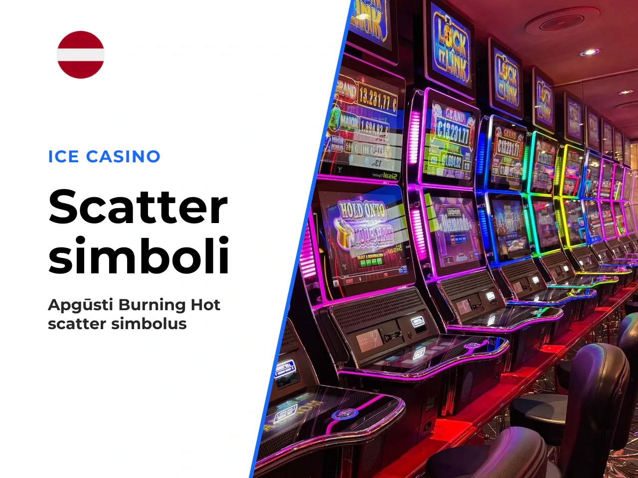 Scatter simboli Star un Dollar. Atšķirībā