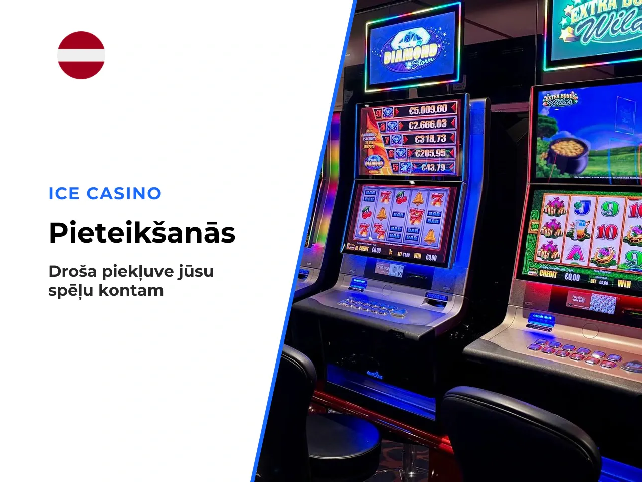 Kad var veikt pirmo ICE Casino