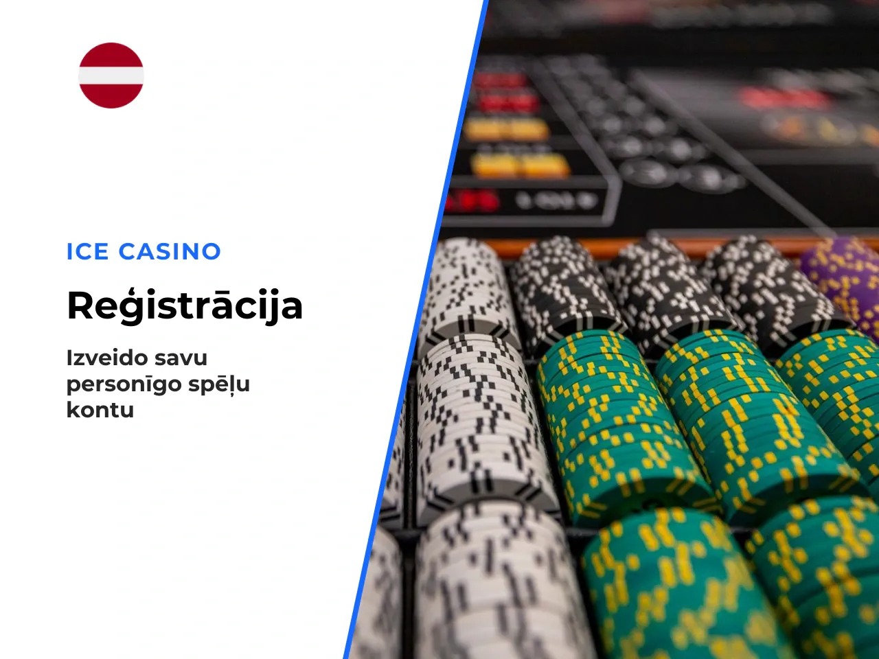 3 Konta izveide tiešsaistes kazino. Konta