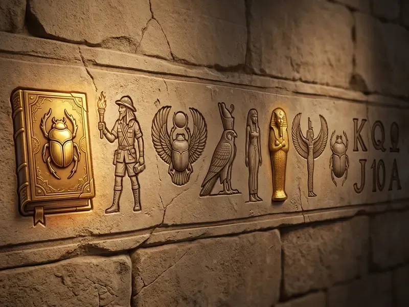 Book of Ra demo simboli un izmaksas