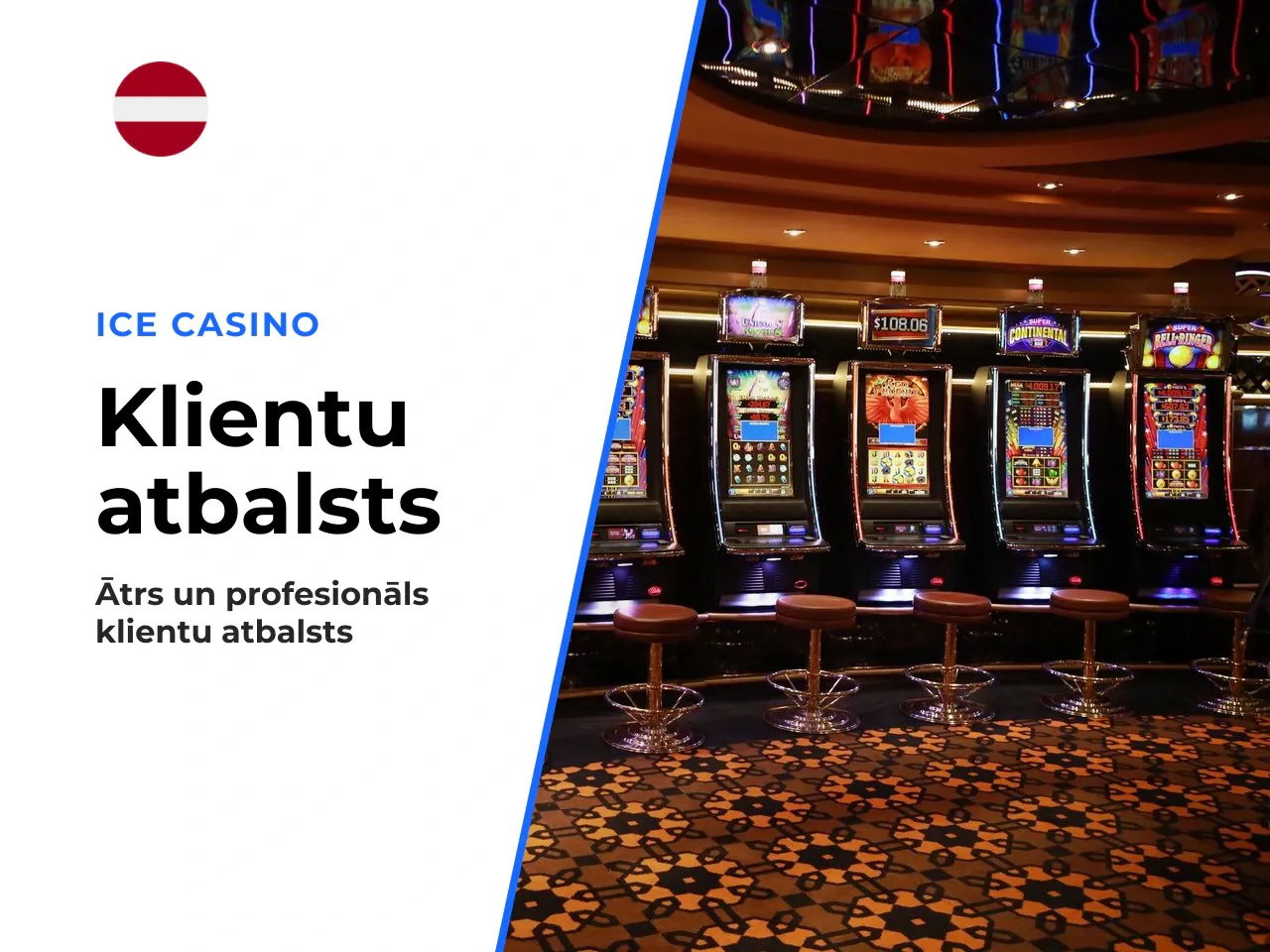 Svarīgi Latvijas spēlētājiem ICE Casino nav