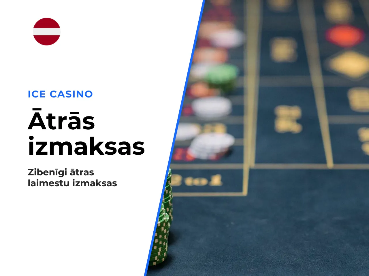 Pievērsiet uzmanību izmaksas ātrumam fast payout