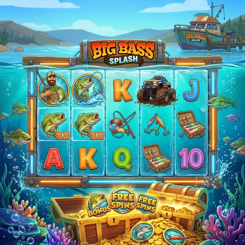 Big Bass Splash slot apskats, demo