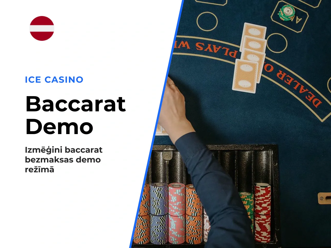 Baccarat demo un bezmaksas režīms. Iesācējiem