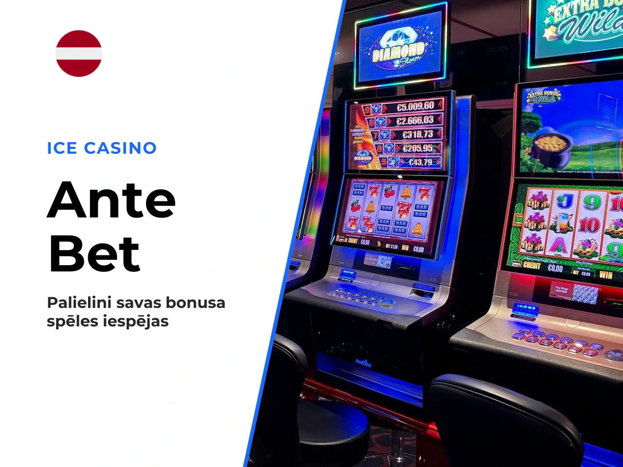 Ante Bet funkcija kā dubultot bonusa