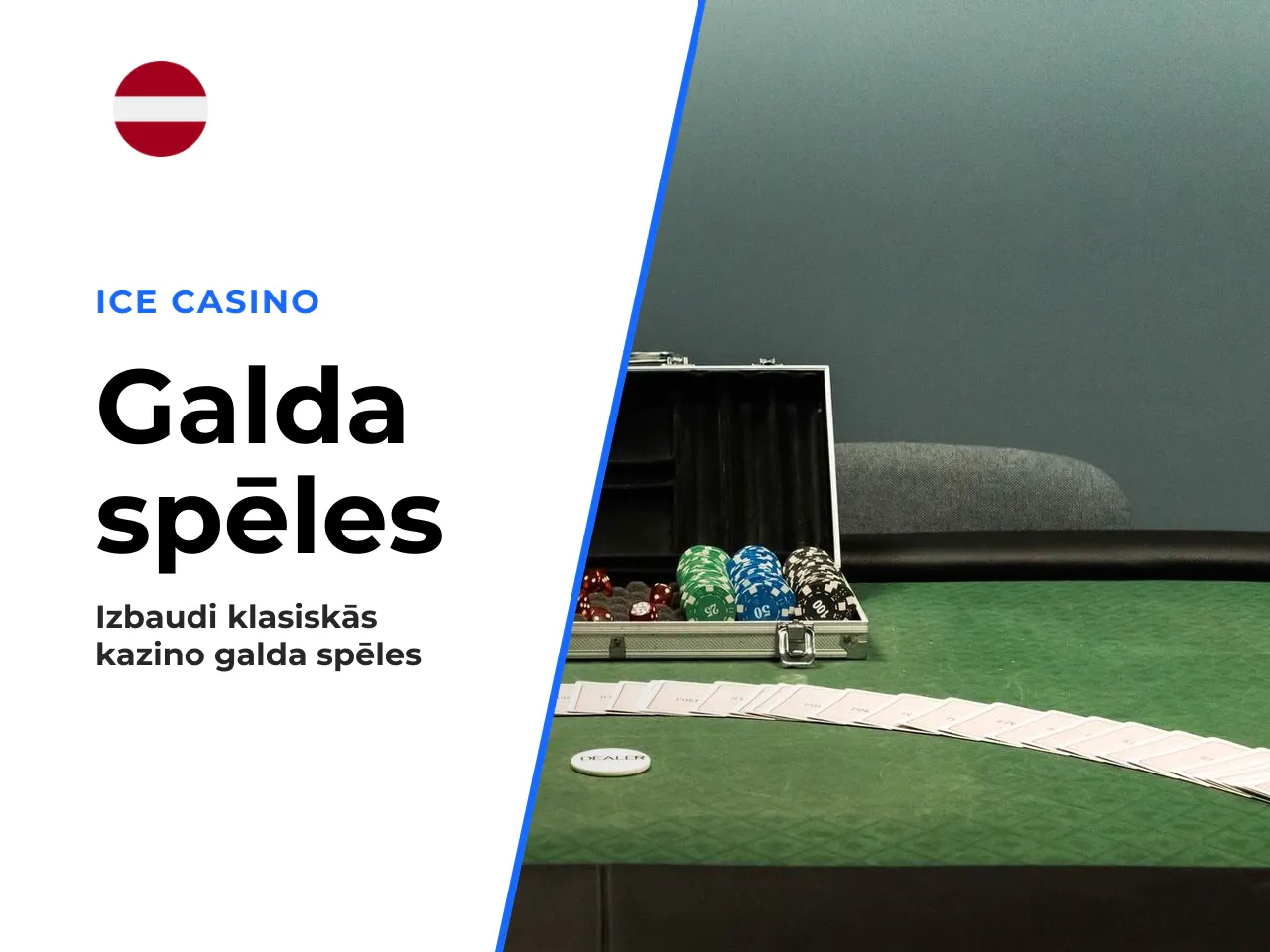 Rulete, pokers un galda spēles. Klasisko