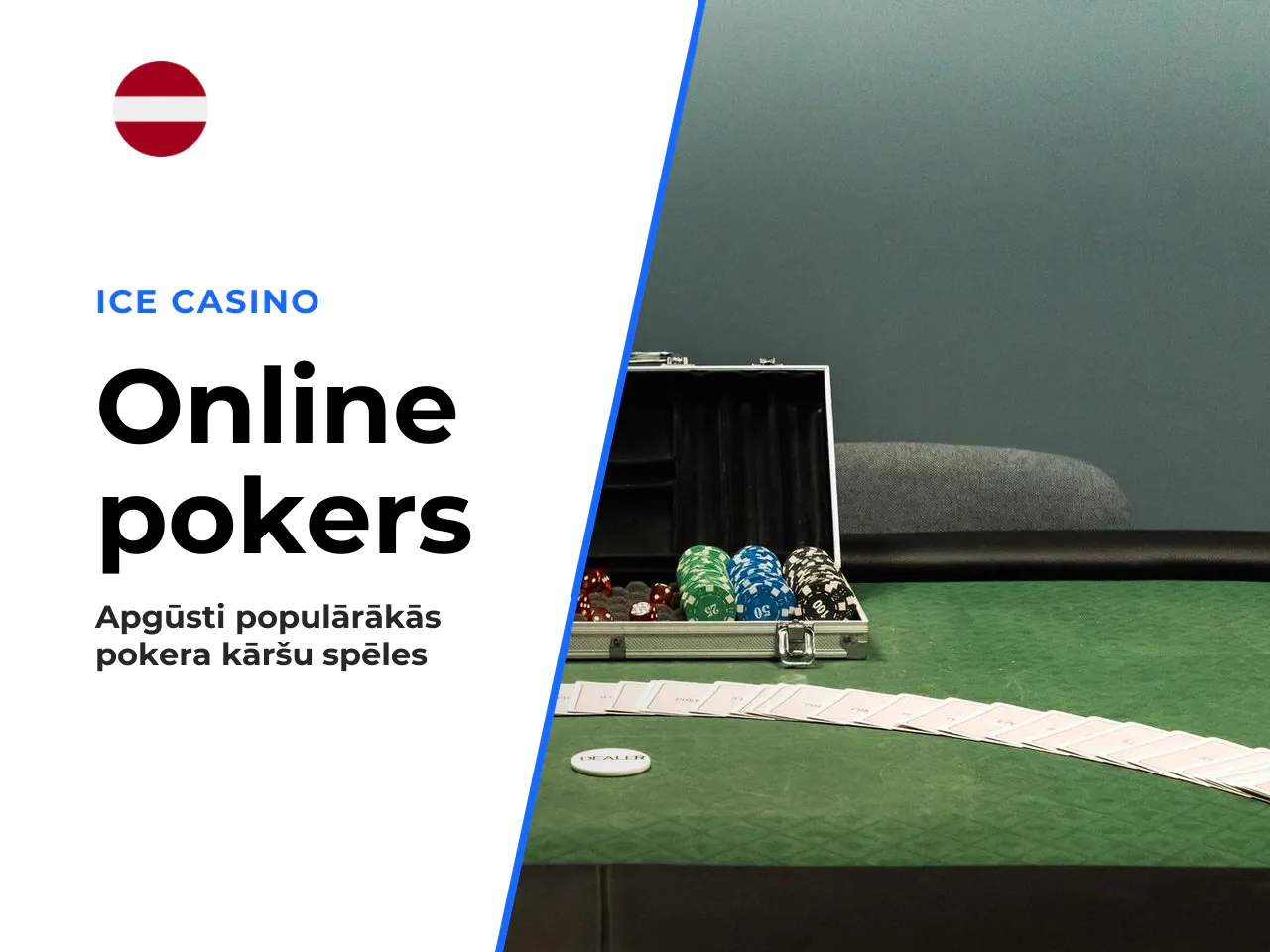 Kas ir poker online un kādas
